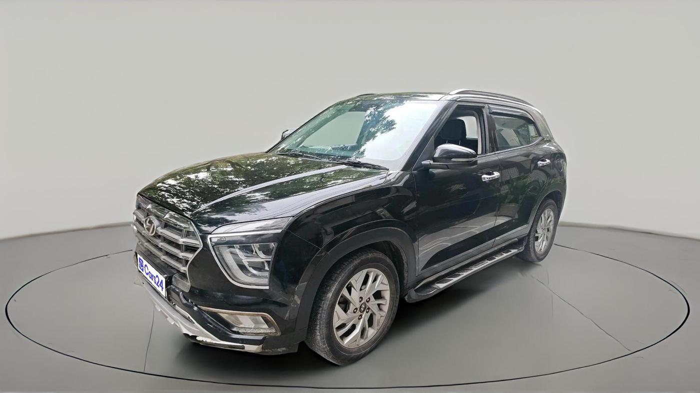 2021 Hyundai Creta SX IVT 1.5 PETROL, Petrol, Automatic, 51,984 km, exterior