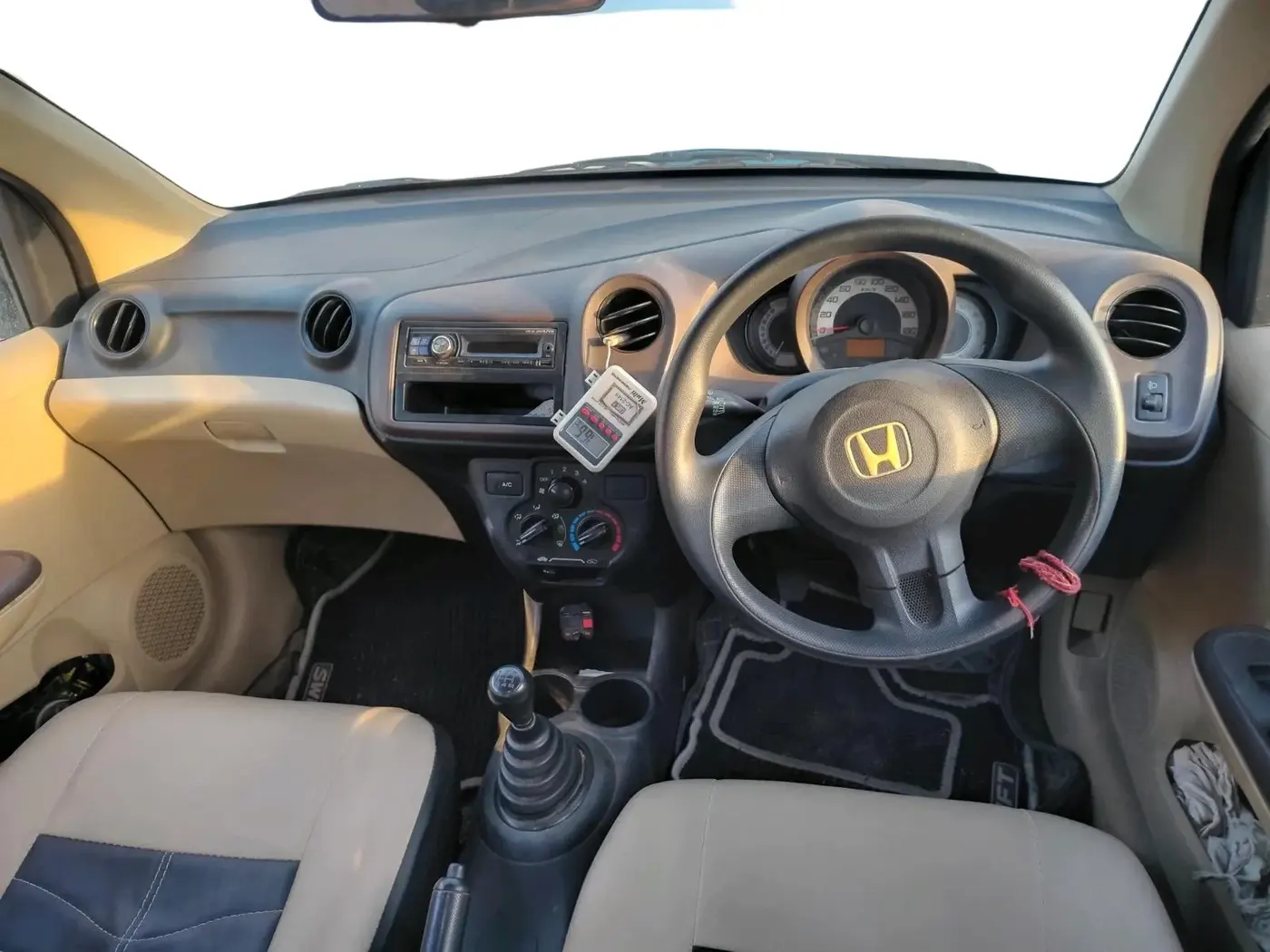 2012 Honda Brio EX MT, Petrol, Manual, 8,00,000 km, interior