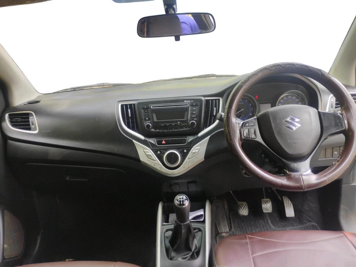 2017 Maruti Baleno DELTA PETROL 1.2, Petrol, Manual, 1,60,161 km, interior