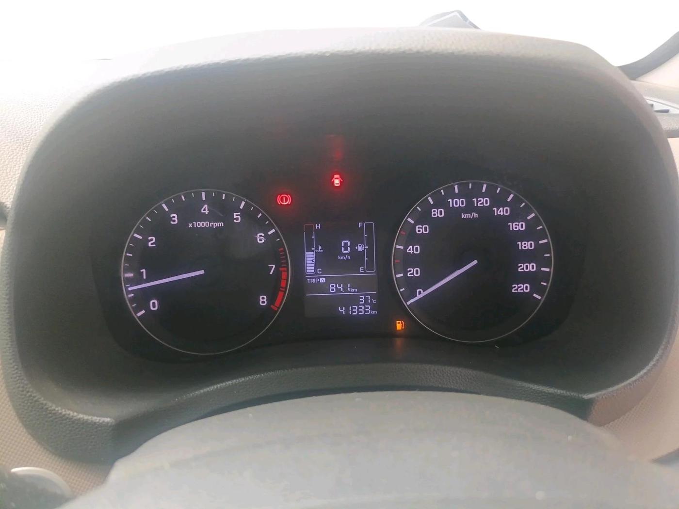 2016 Hyundai Creta SX PLUS 1.6 PETROL, Petrol, Manual, 41,333 km, interior