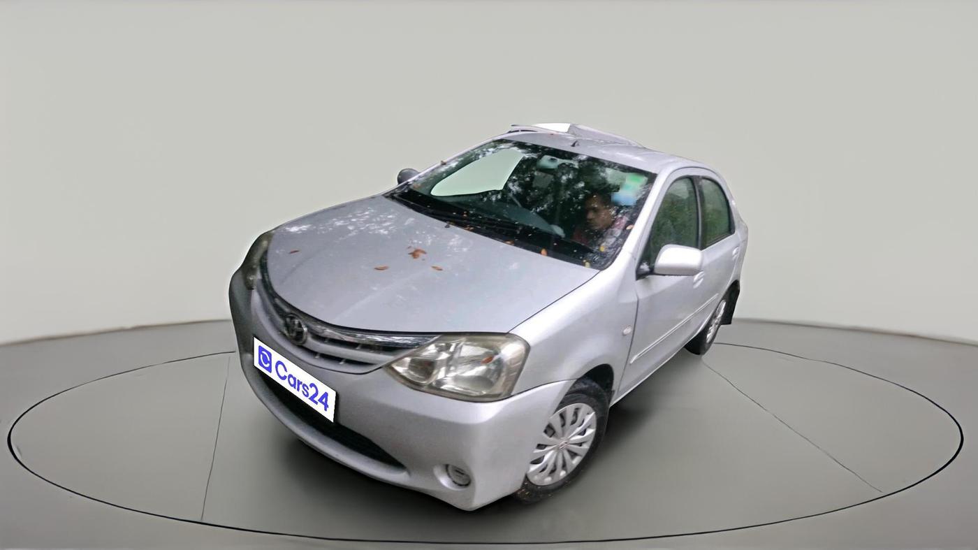 2011 Toyota Etios G, Petrol, Manual, 98,174 km, exterior