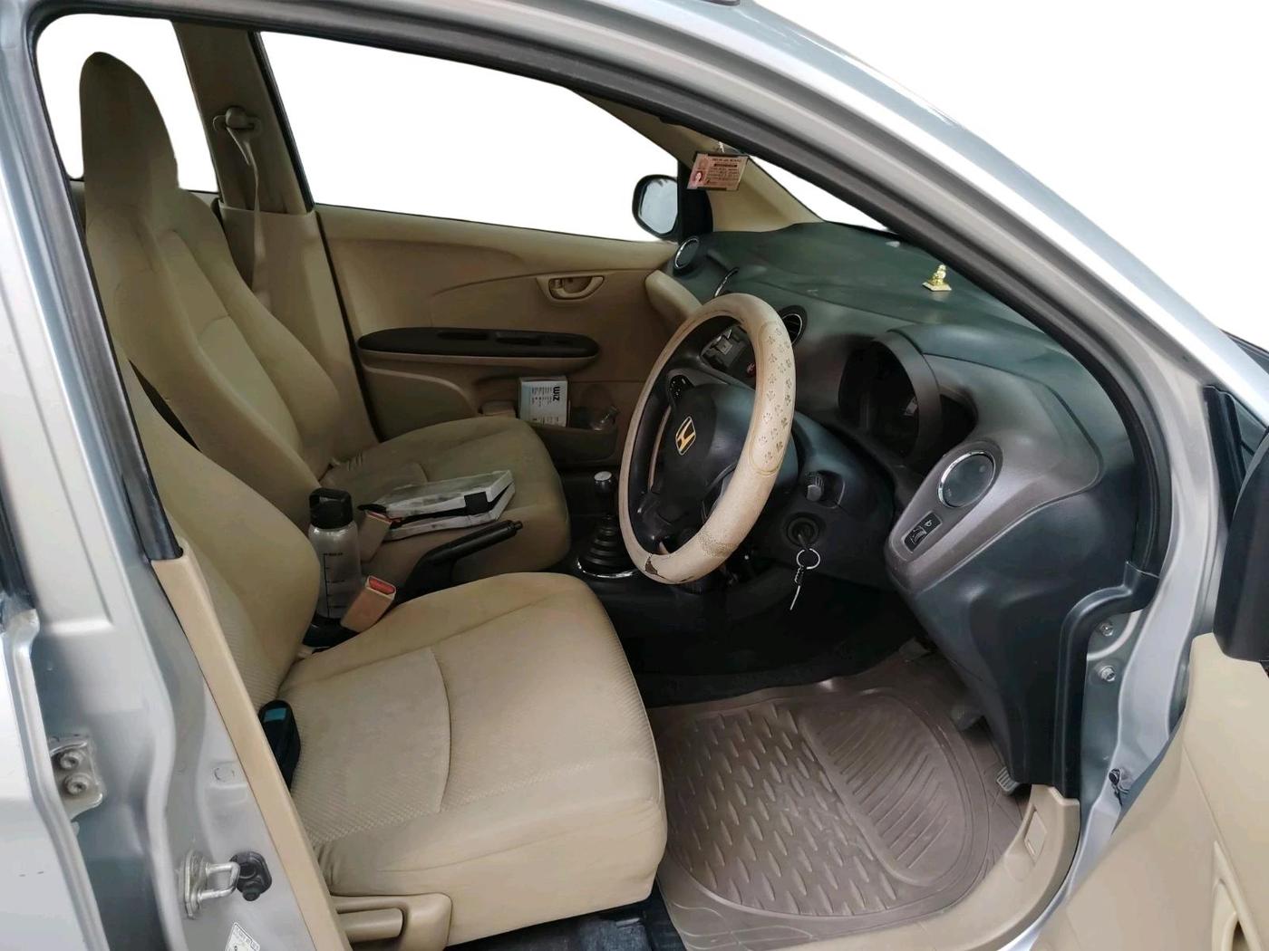 2012 Honda Brio S(O) MT, Petrol, Manual, 78,603 km, interior