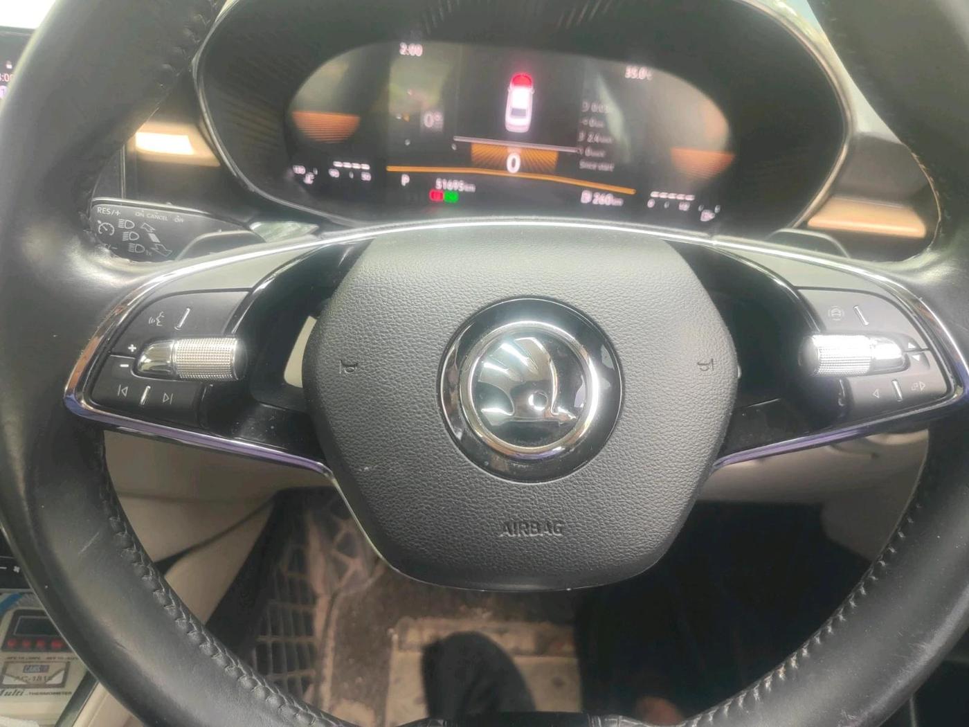 2023 Skoda SLAVIA STYLE 1.5L TSI DSG, Petrol, Automatic, 51,697 km, interior