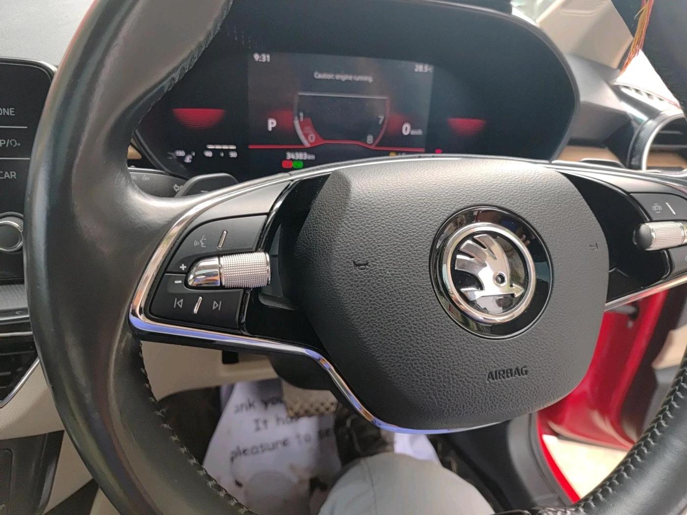2022 Skoda SLAVIA STYLE 1.5L TSI DSG, Petrol, Automatic, 34,383 km, interior