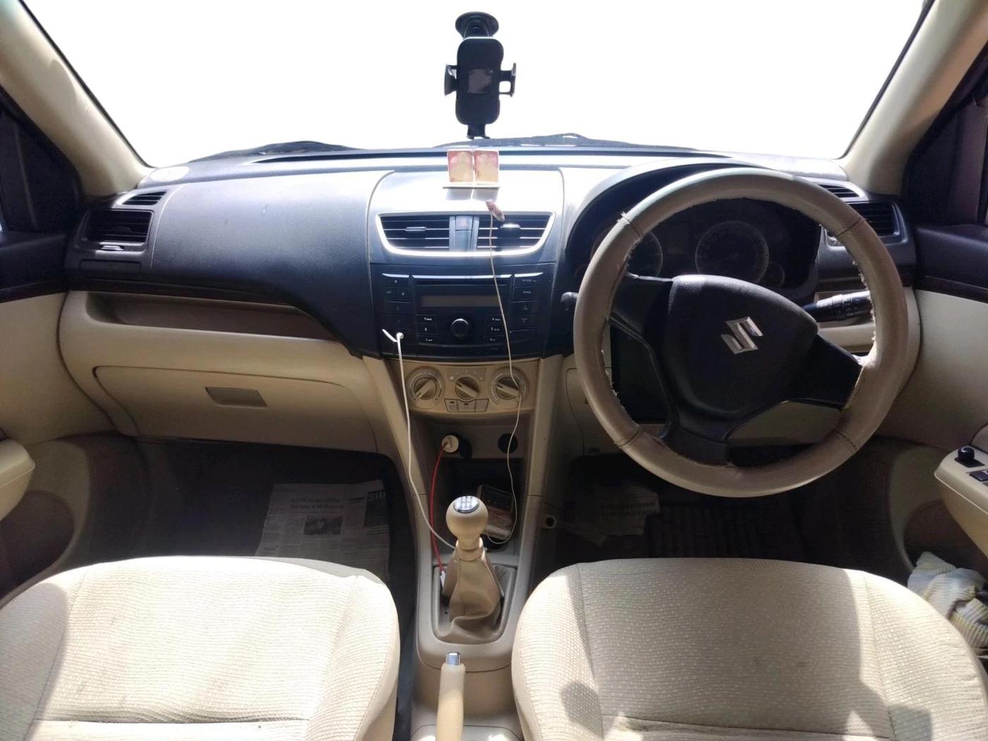 2012 Maruti Swift Dzire VXI, CNG, Manual, 89,635 km, interior