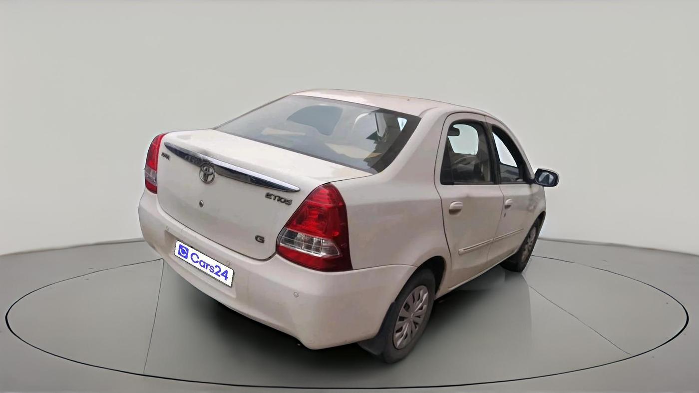 2011 Toyota Etios G, Petrol, Manual, 1,05,099 km, exterior