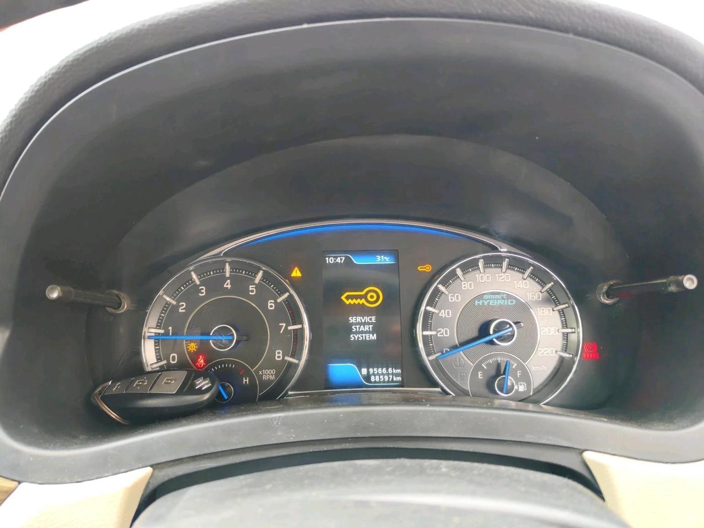 2019 Maruti Ciaz ALPHA 1.5 SHVS PETROL, Petrol, Manual, 88,597 km, interior