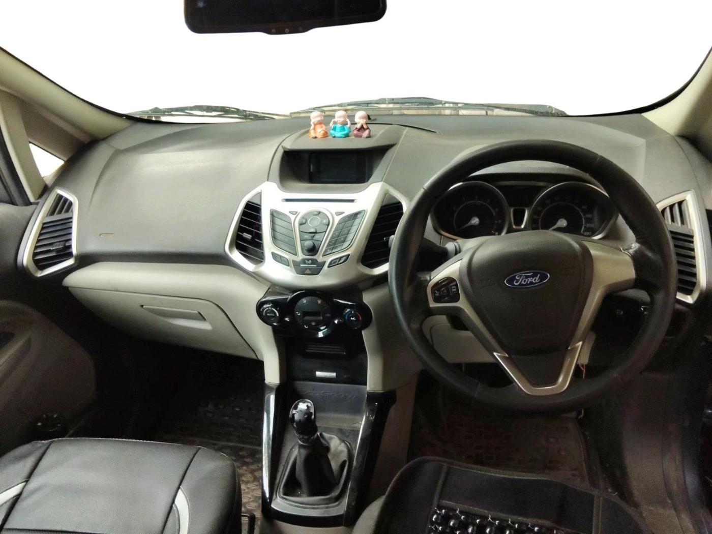 2015 Ford Ecosport TITANIUM 1.5L PETROL, Petrol, Manual, 1,10,456 km, interior