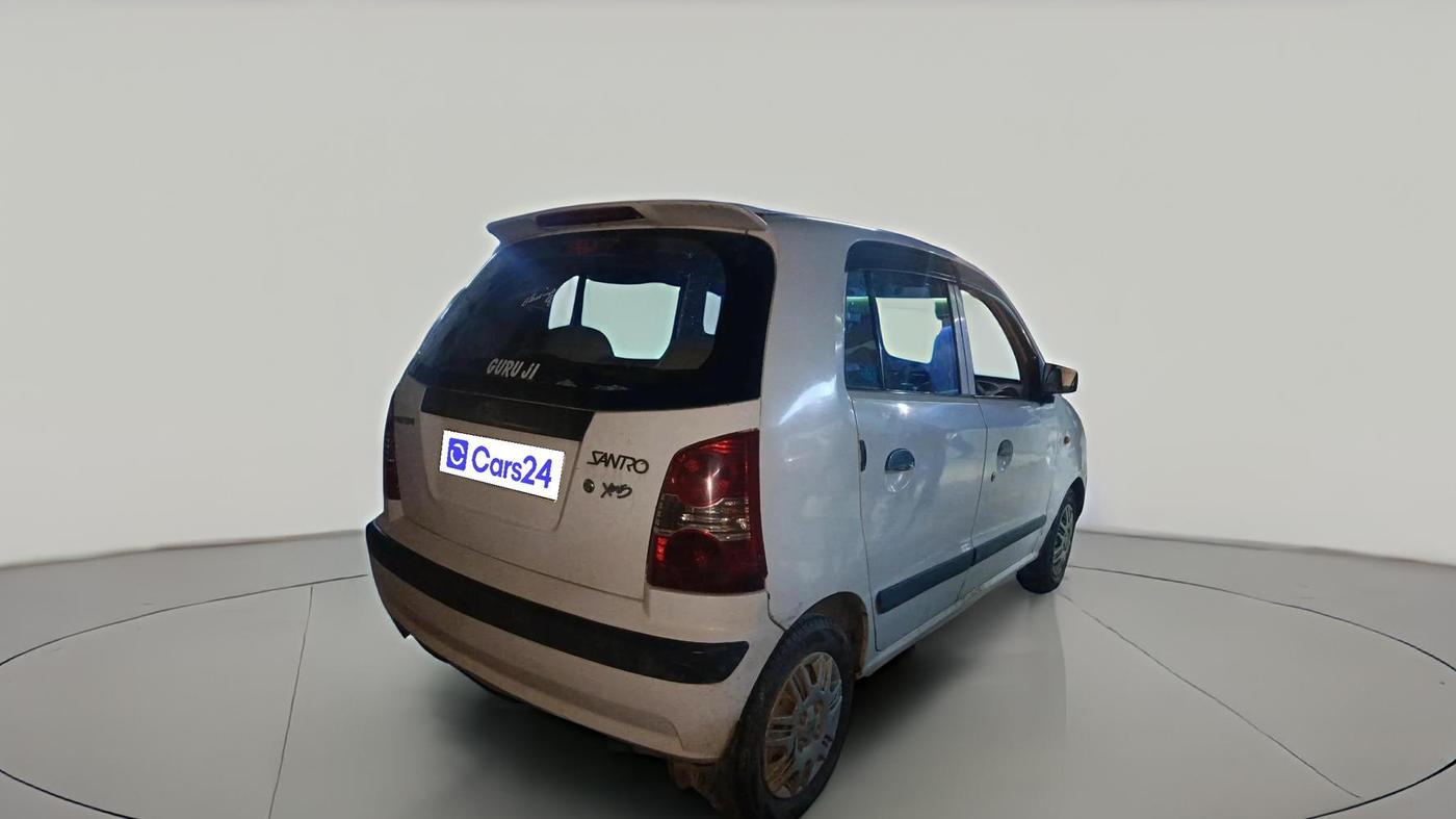 2011 Hyundai Santro Xing GL, CNG, Manual, 79,238 km, exterior