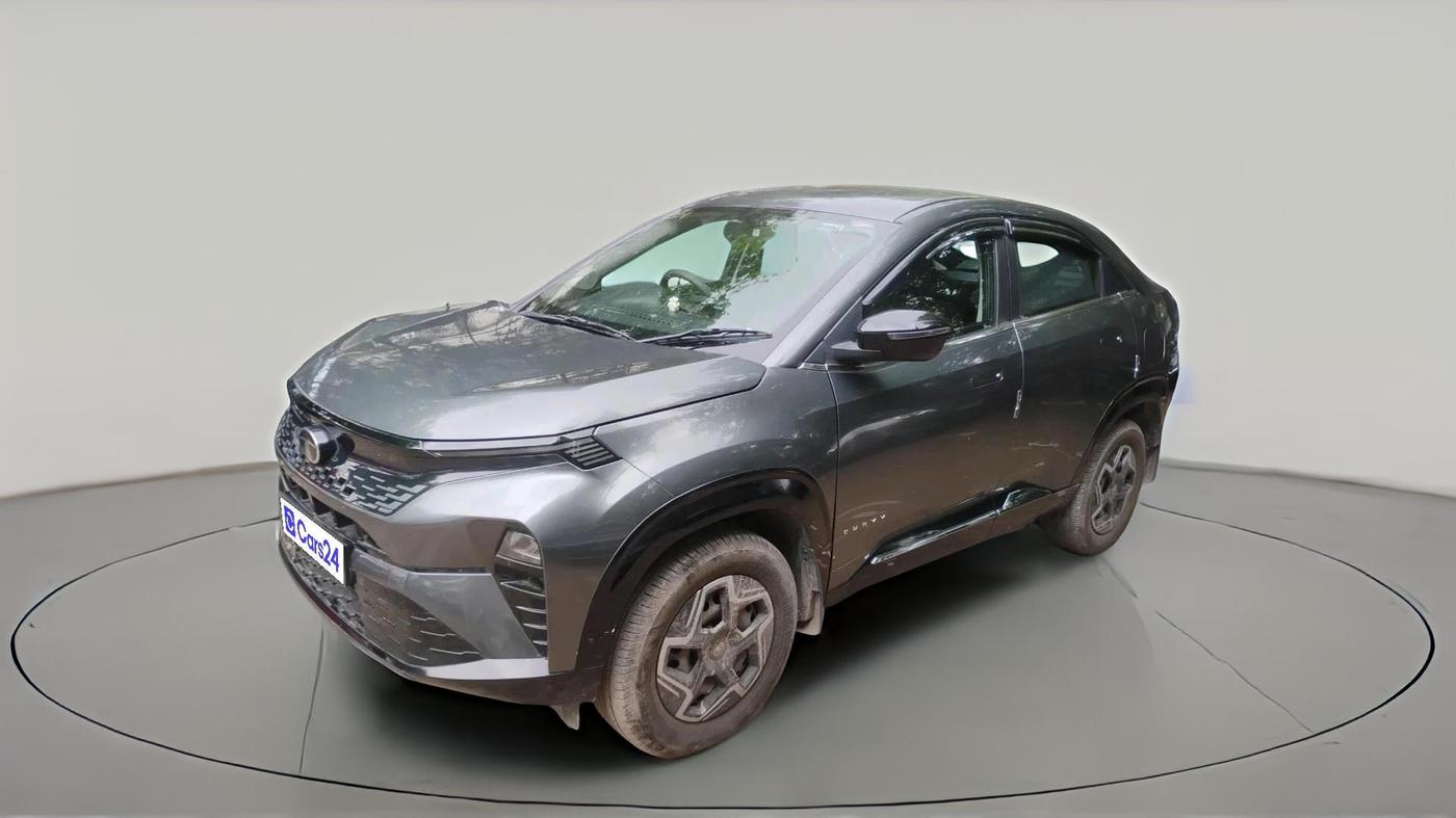 2025 Tata Curvv Pure Plus 1.2 Petrol 7DCA, Petrol, Automatic, 9,708 km, exterior