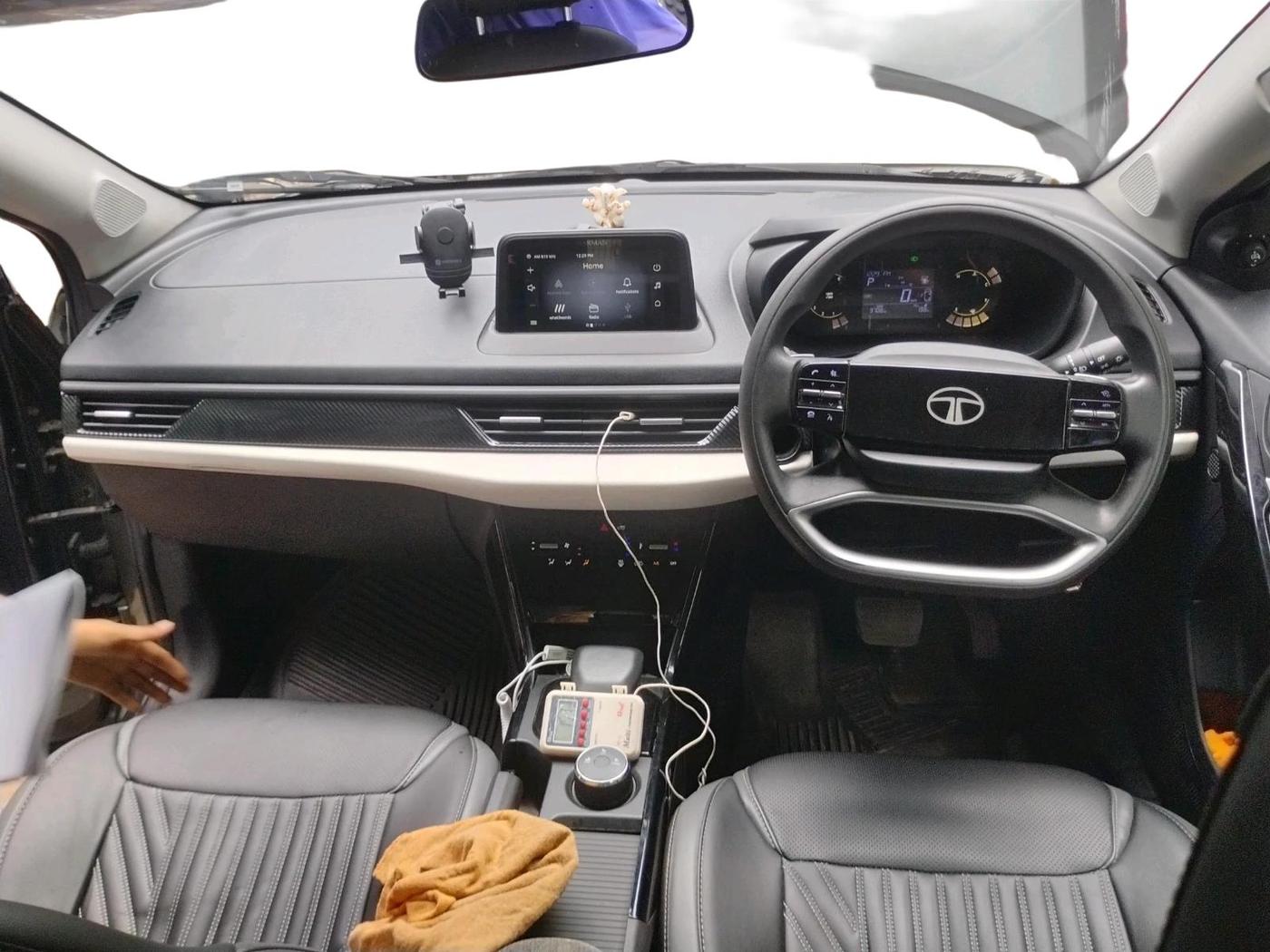 2025 Tata Curvv Pure Plus 1.2 Petrol 7DCA, Petrol, Automatic, 9,708 km, interior