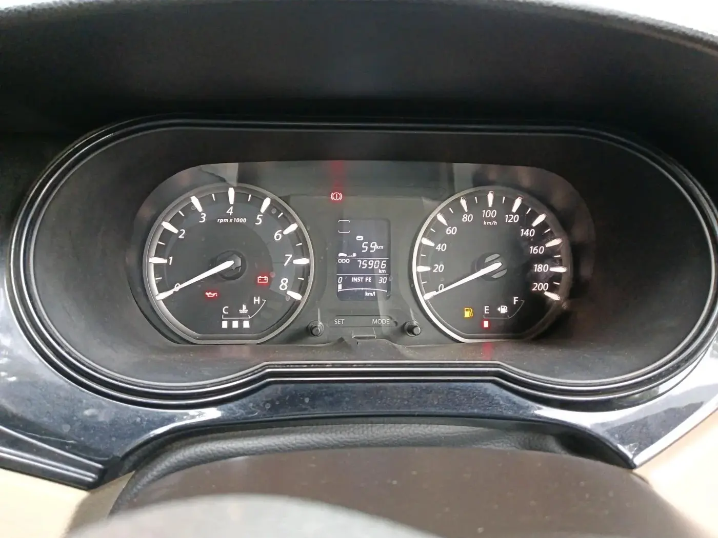 2014 Tata Zest XM PETROL, Petrol, Manual, 75,906 km, interior