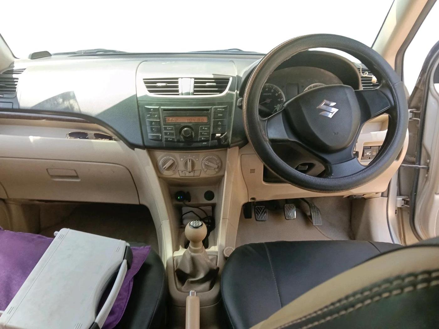 2014 Maruti Swift Dzire VXI, CNG, Manual, 69,176 km, interior