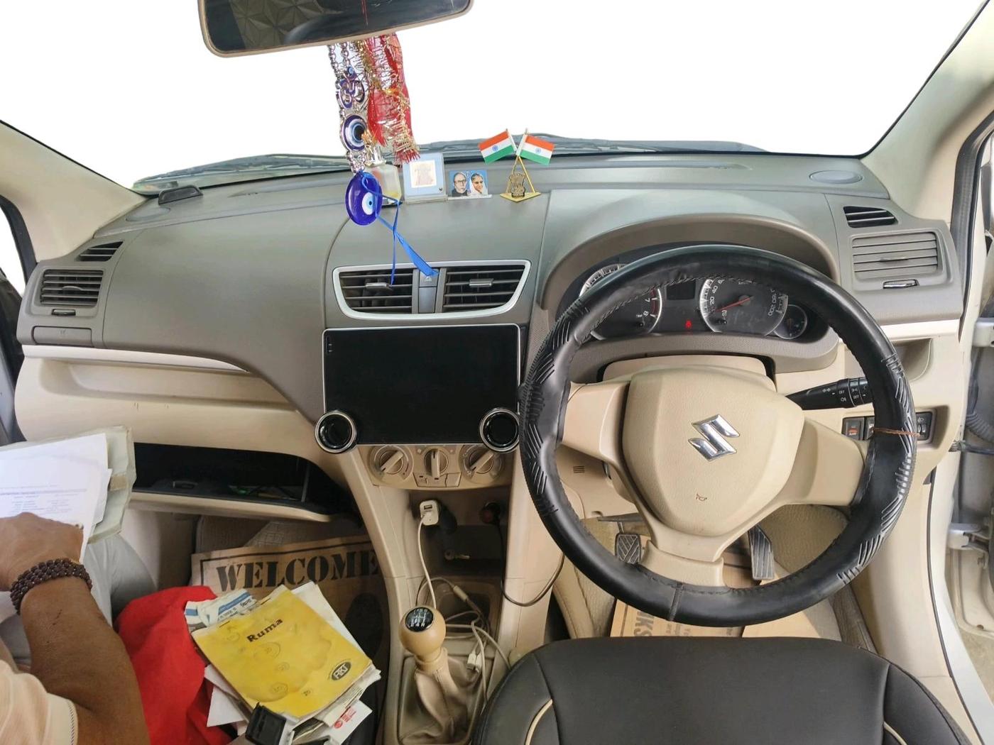 2014 Maruti Ertiga VXI CNG, CNG, Manual, 1,66,931 km, interior