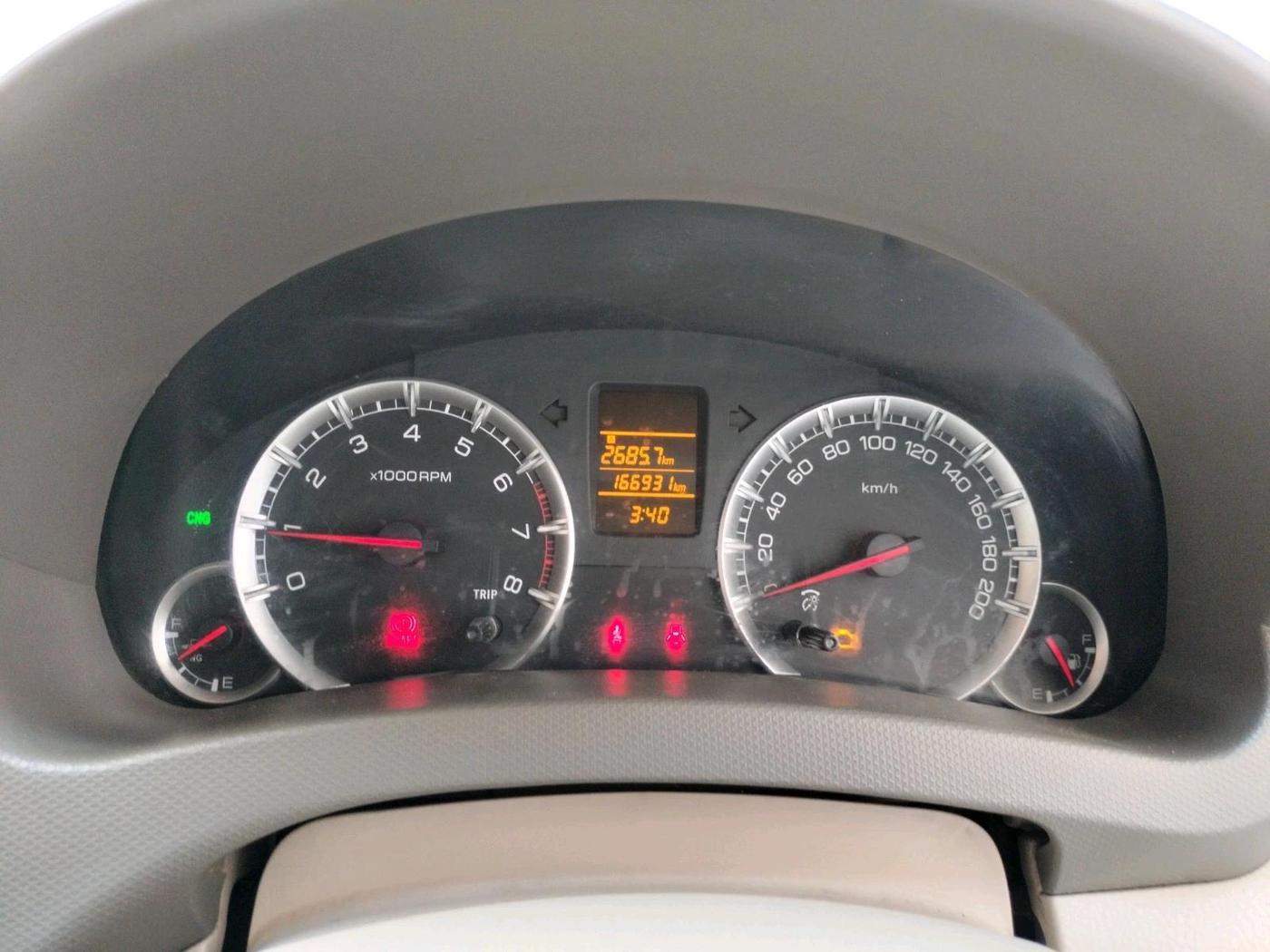2014 Maruti Ertiga VXI CNG, CNG, Manual, 1,66,931 km, interior