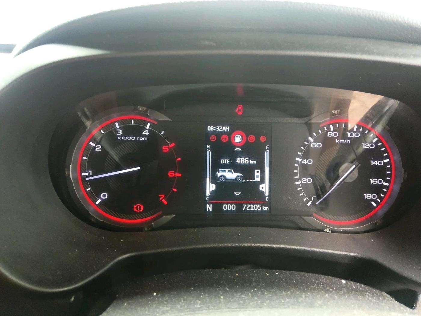2023 Mahindra Thar LX D HT 2WD MT, Diesel, Manual, 72,105 km, interior