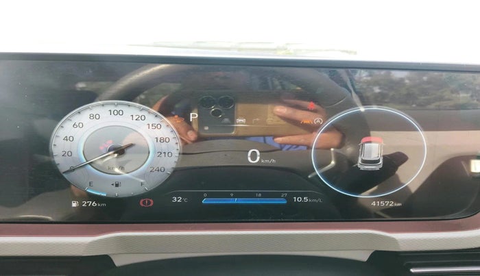 2024 Hyundai Creta SX (O) 1.5 DIESEL AT, Diesel, Automatic, 41,572 km, interior