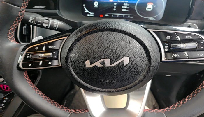 2024 KIA SONET X LINE 1.0 TURBO PETROL DCT, Petrol, Automatic, 14,947 km, interior