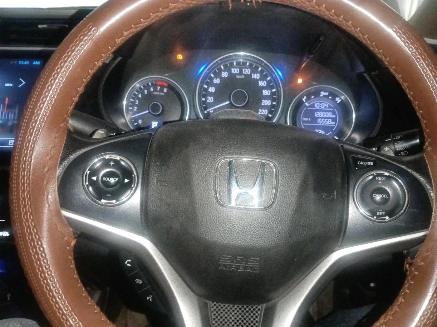 2017 Honda City 1.5L I-VTEC ZX CVT, Petrol, Automatic, 1,28,008 km, interior