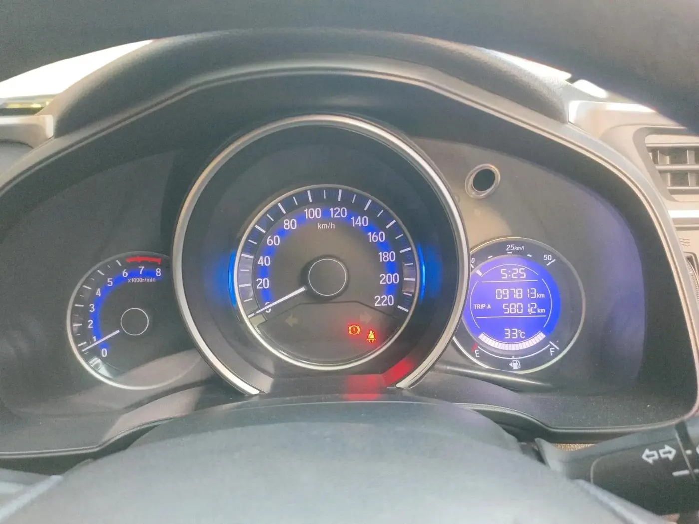 2017 Honda WR-V 1.2L I-VTEC VX MT, Petrol, Manual, 97,813 km, interior