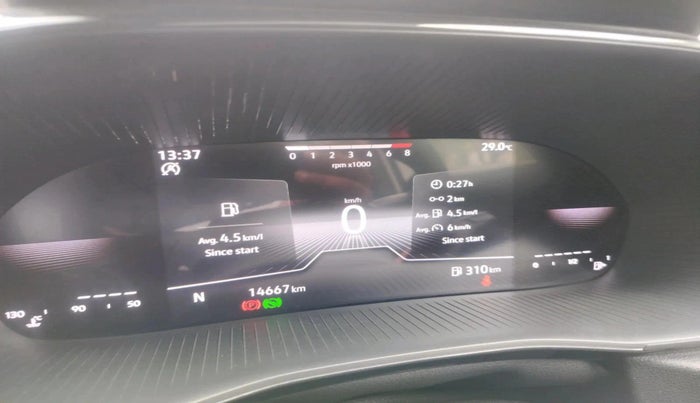 2025 Skoda Kylaq Signature Plus AT, Petrol, Automatic, 14,667 km, interior