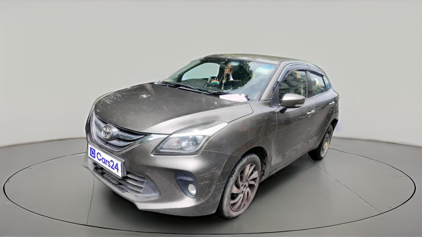 2021 Toyota Glanza G CVT, Petrol, Automatic, 1,04,015 km, exterior