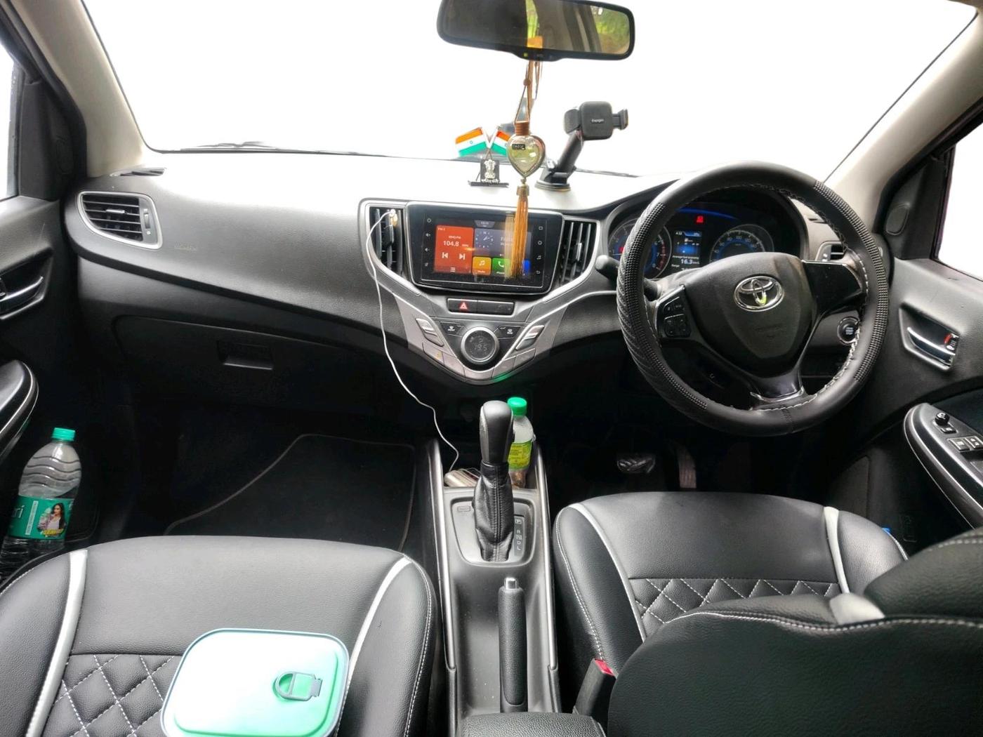 2021 Toyota Glanza G CVT, Petrol, Automatic, 1,04,015 km, interior