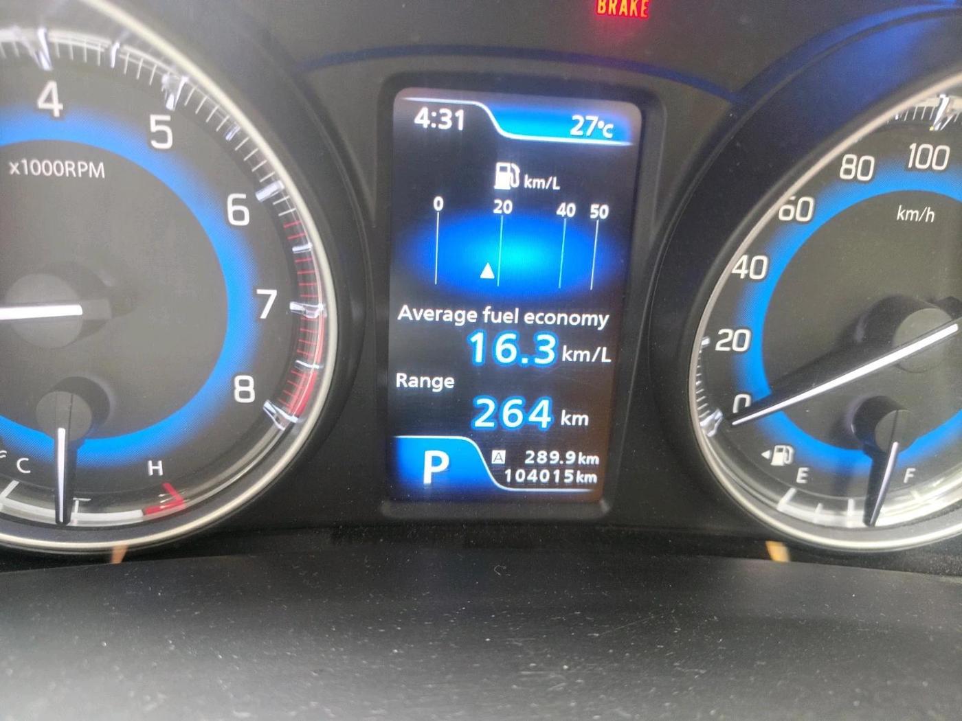 2021 Toyota Glanza G CVT, Petrol, Automatic, 1,04,015 km, interior