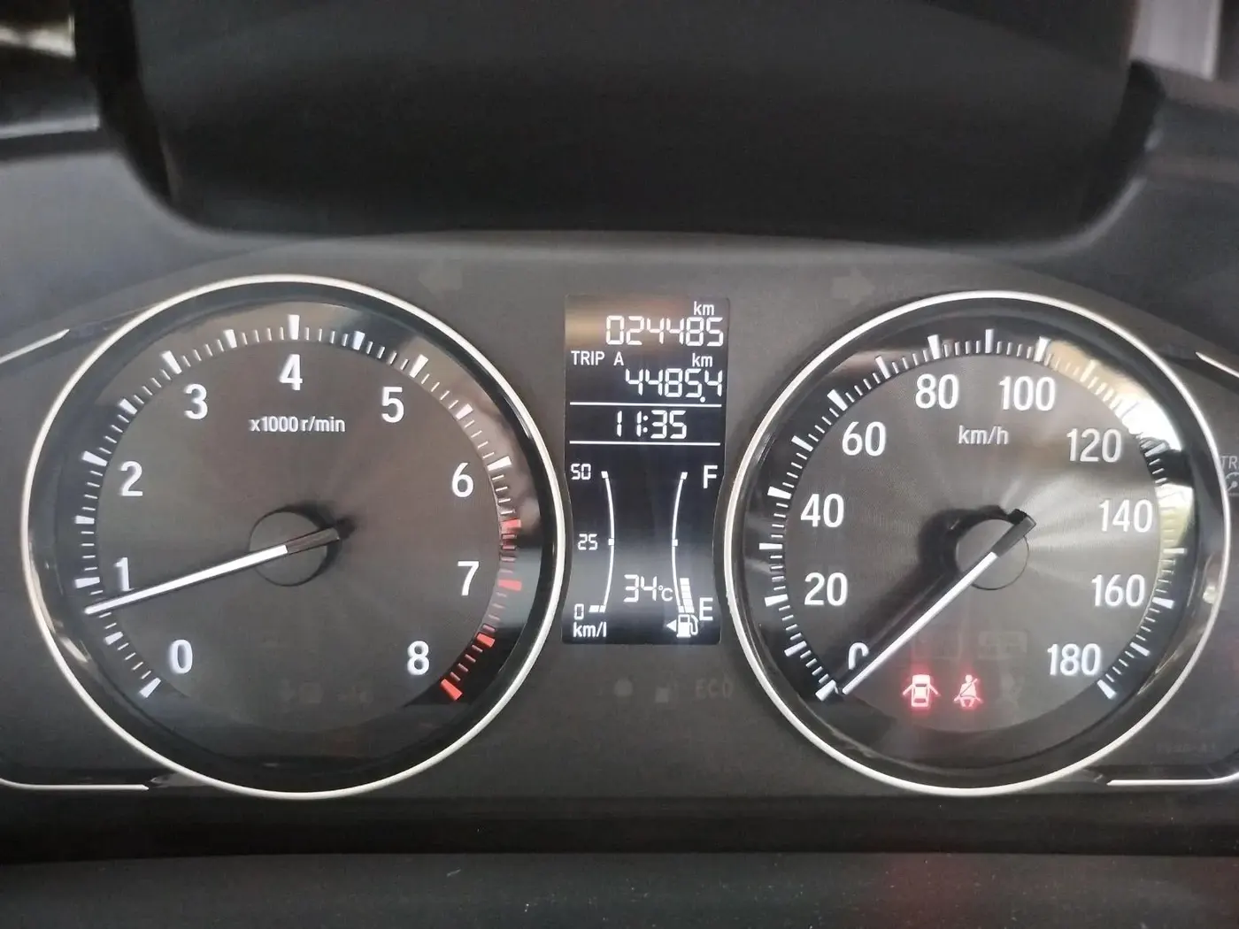 2023 Honda Amaze 1.2L I-VTEC VX, Petrol, Manual, 24,485 km, interior