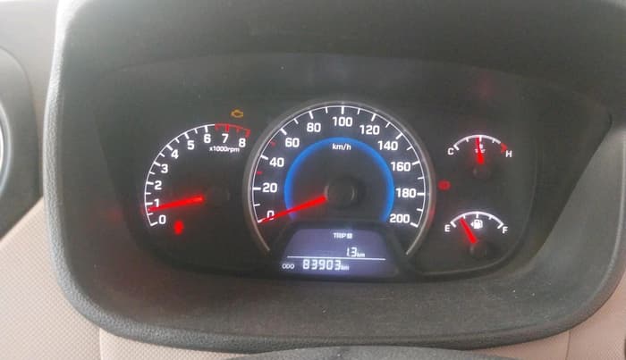 2014 Hyundai Grand i10 SPORTZ 1.2 KAPPA VTVT, CNG, Manual, 83,903 km, interior