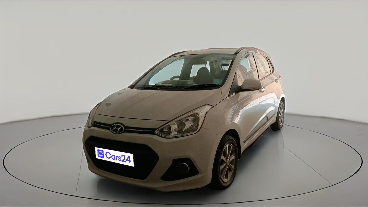 2016 Hyundai Grand i10 ASTA (O) 1.2 KAPPA VTVT, Petrol, Manual, 35,048 km, exterior