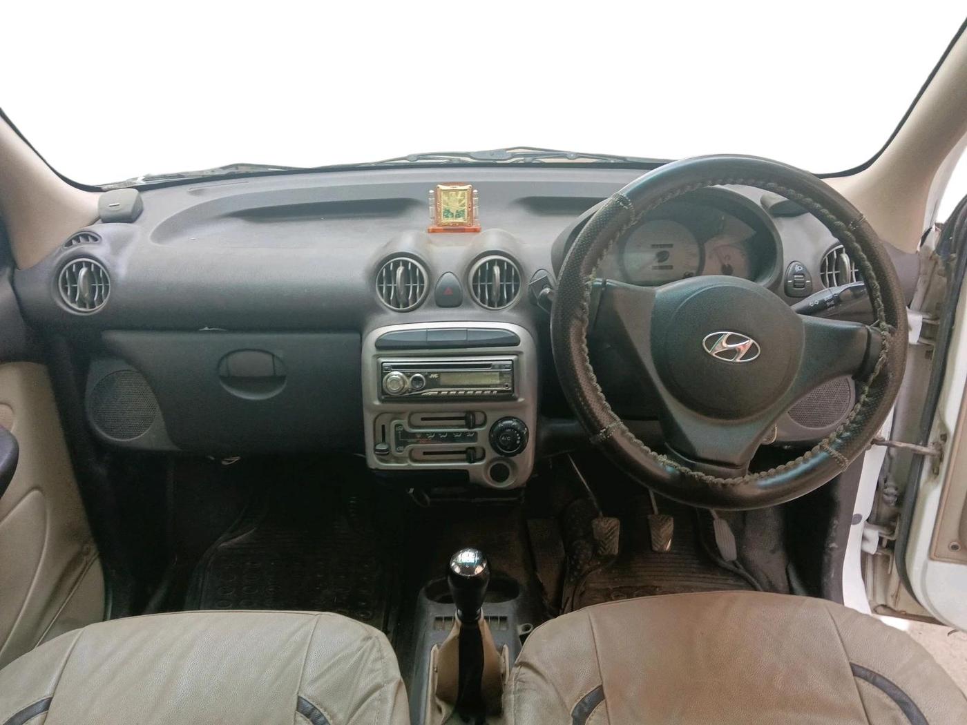 2012 Hyundai Santro Xing GL PLUS, CNG, Manual, 76,161 km, interior