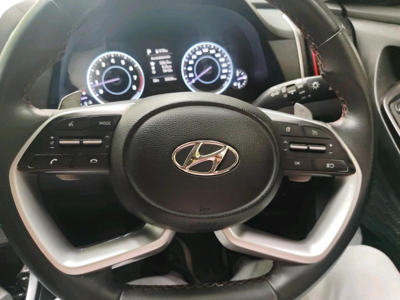 2021 Hyundai Creta SX 1.4 TURBO DCT, Petrol, Automatic, 55,538 km, interior