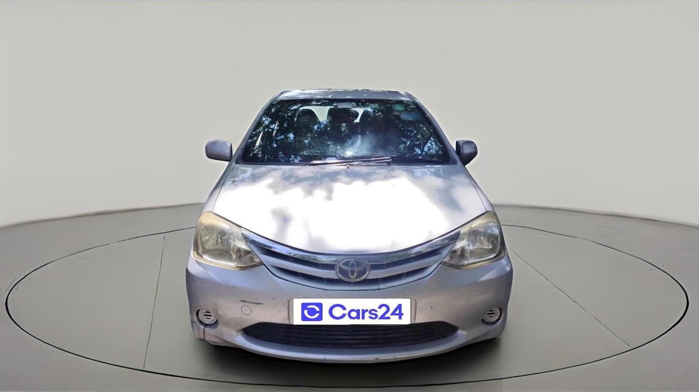 2012 Toyota Etios G, Petrol, Manual, 80,493 km, exterior