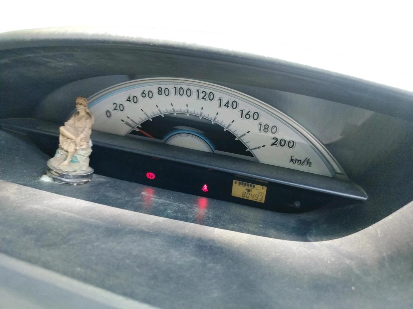 2012 Toyota Etios G, Petrol, Manual, 80,493 km, interior