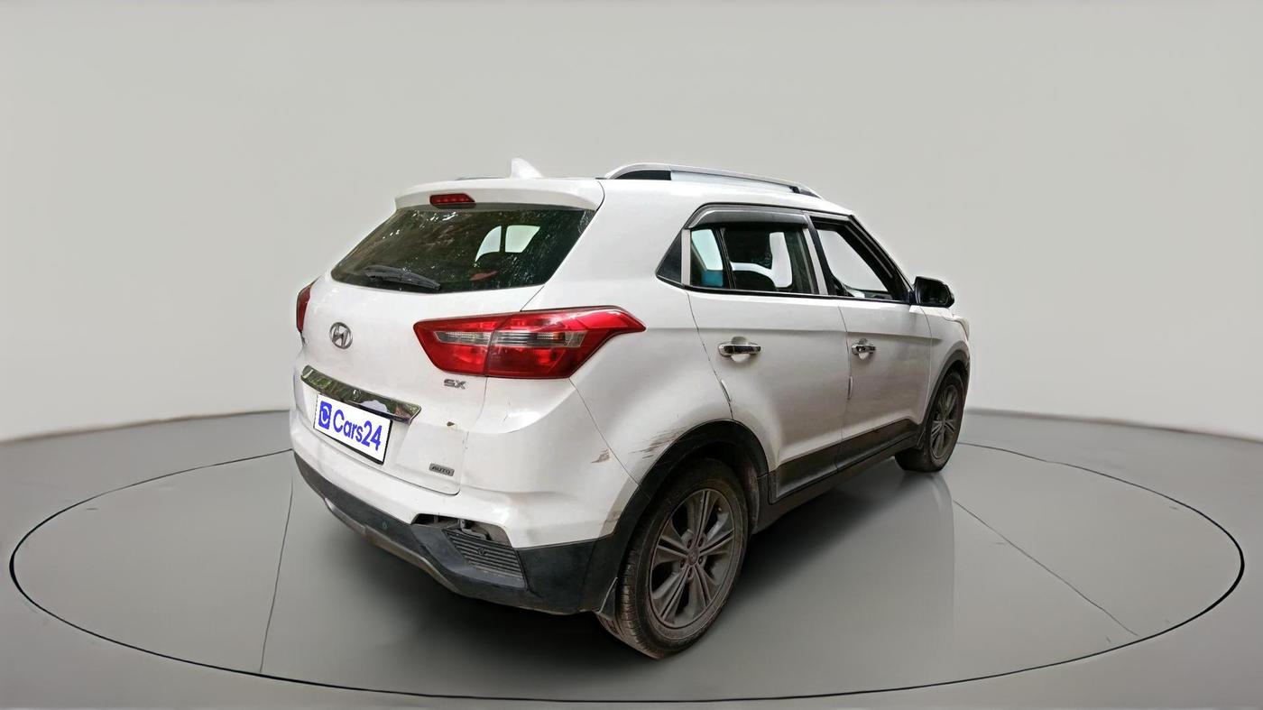 2017 Hyundai Creta SX PLUS AT 1.6 DIESEL, Diesel, Automatic, 1,57,706 km, exterior