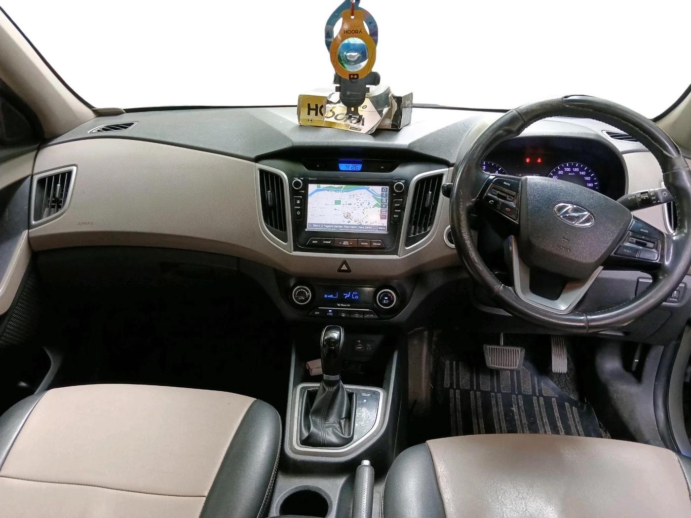 2017 Hyundai Creta SX PLUS AT 1.6 DIESEL, Diesel, Automatic, 1,57,706 km, interior