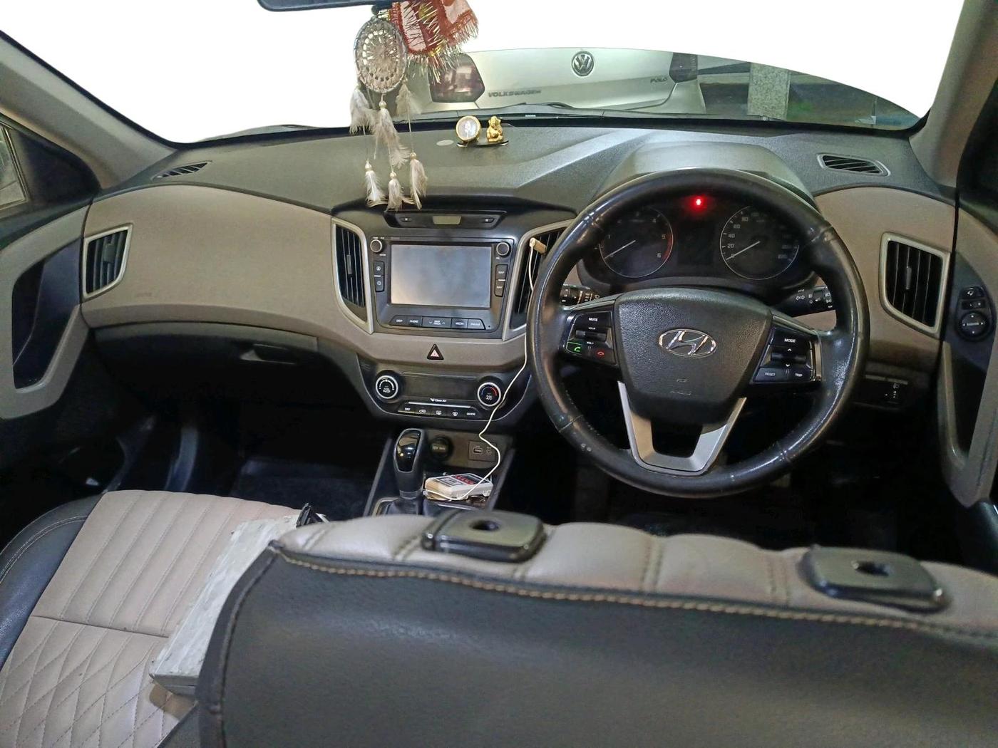 2016 Hyundai Creta SX PLUS AT 1.6 DIESEL, Diesel, Automatic, 92,274 km, interior