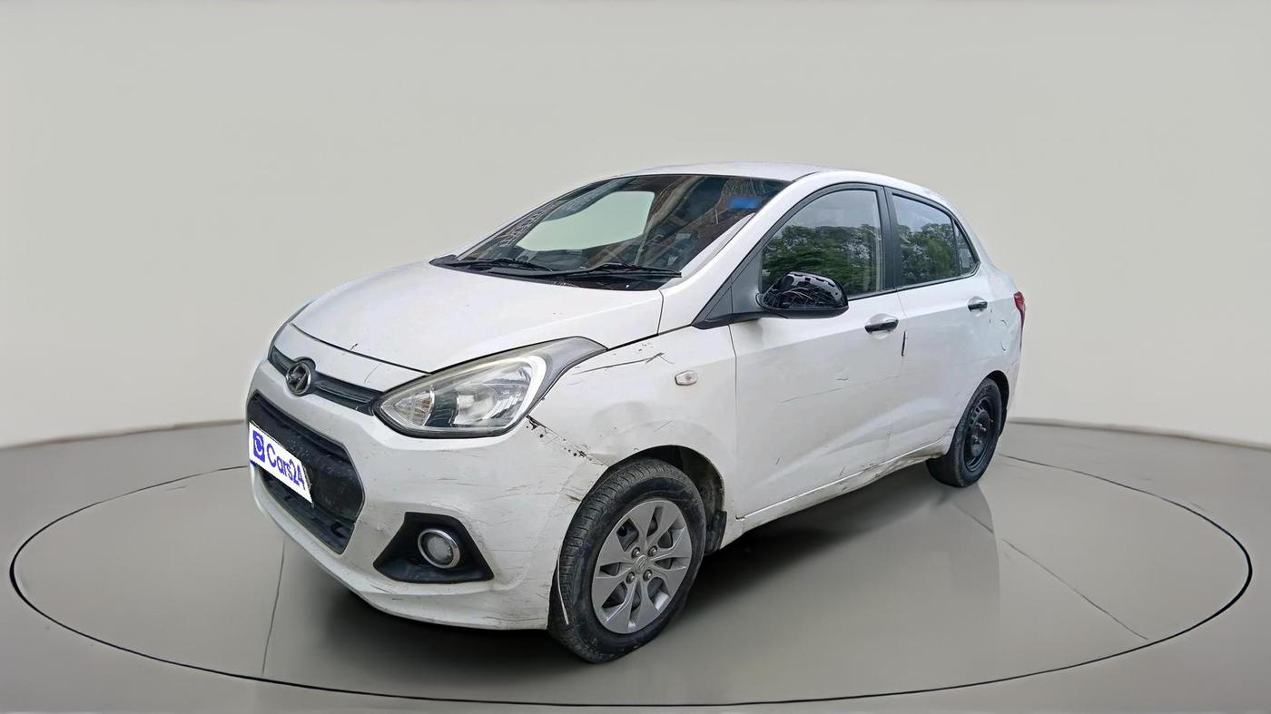 2016 Hyundai Xcent BASE 1.2, CNG, Manual, 1,90,467 km, exterior
