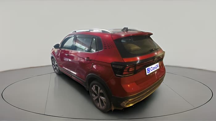 2022 Volkswagen TAIGUN TOPLINE 1.0 TSI AT, Petrol, Automatic, 33,195 km, exterior