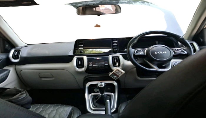 2021 KIA SONET HTX 1.0 IMT, Petrol, Manual, 834 km, interior