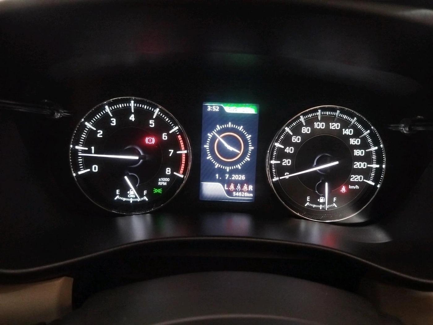 2024 Toyota Glanza G E-CNG, CNG, Manual, 54,626 km, interior