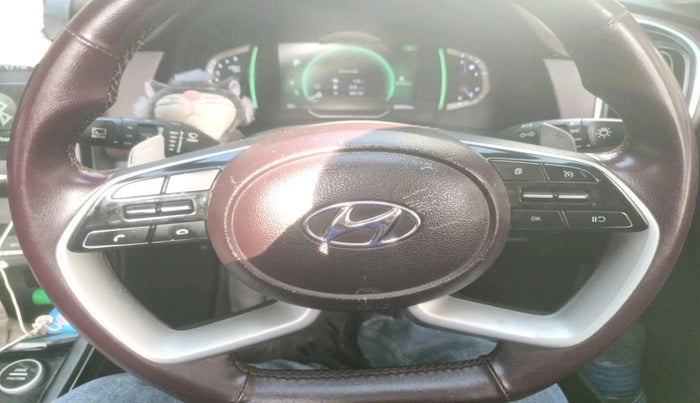 2020 Hyundai Creta SX (O) 1.4 TURBO DCT, Petrol, Automatic, 80,824 km, interior