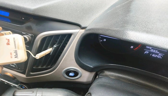 2017 Hyundai Creta SX PLUS AT 1.6 PETROL, Petrol, Automatic, 1,16,042 km, interior