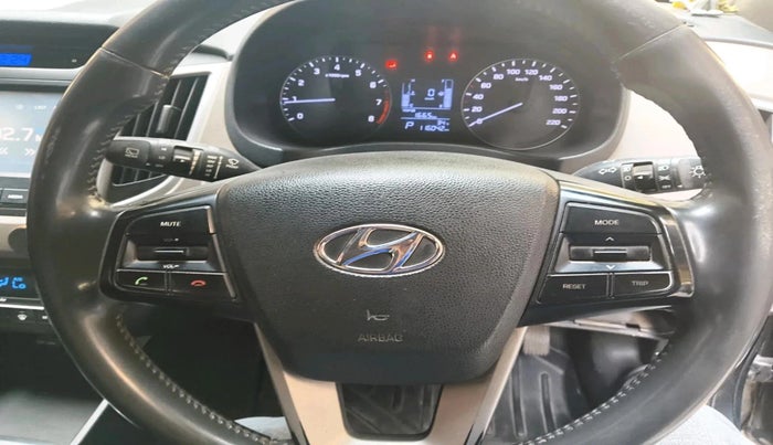 2017 Hyundai Creta SX PLUS AT 1.6 PETROL, Petrol, Automatic, 1,16,042 km, interior
