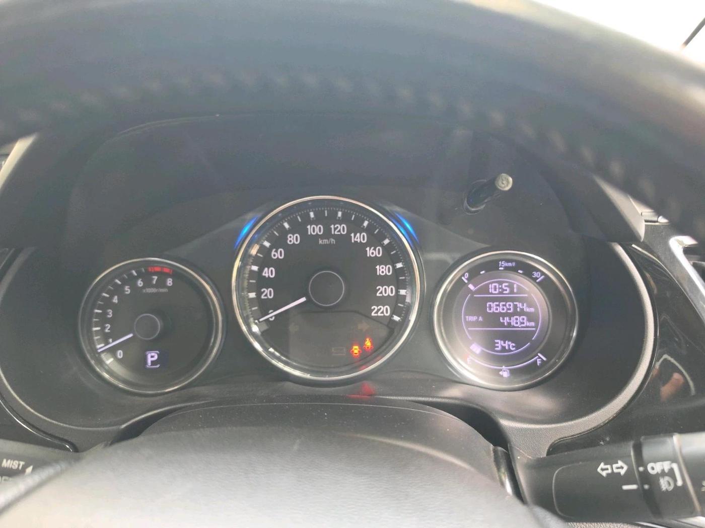 2019 Honda City 1.5L I-VTEC ZX CVT, Petrol, Automatic, 66,974 km, interior