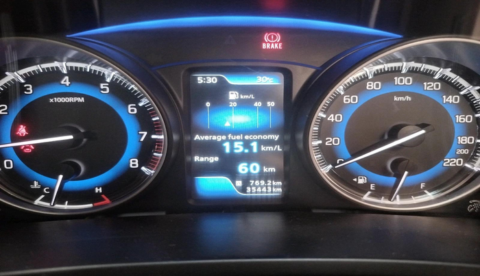 2021 Maruti Baleno ZETA PETROL 1.2, Petrol, Manual, 35,443 km, interior