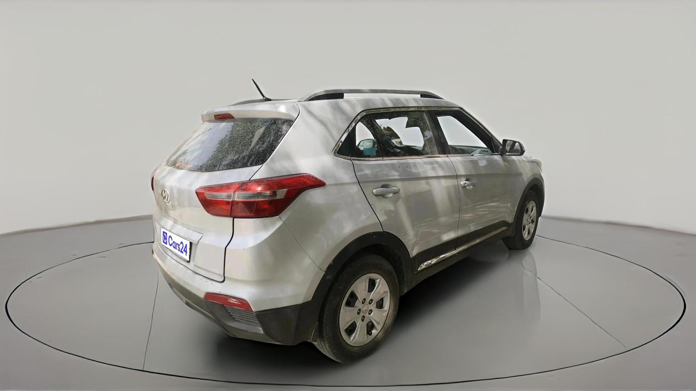 2017 Hyundai Creta E PLUS 1.6 PETROL, Petrol, Manual, 98,620 km, exterior