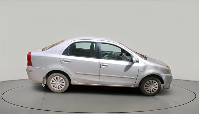 2011 Toyota Etios G, Petrol, Manual, 53,868 km, exterior