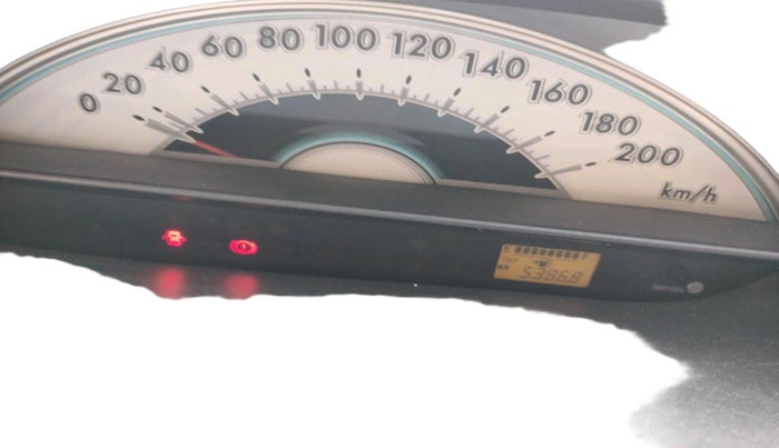 2011 Toyota Etios G, Petrol, Manual, 53,868 km, interior